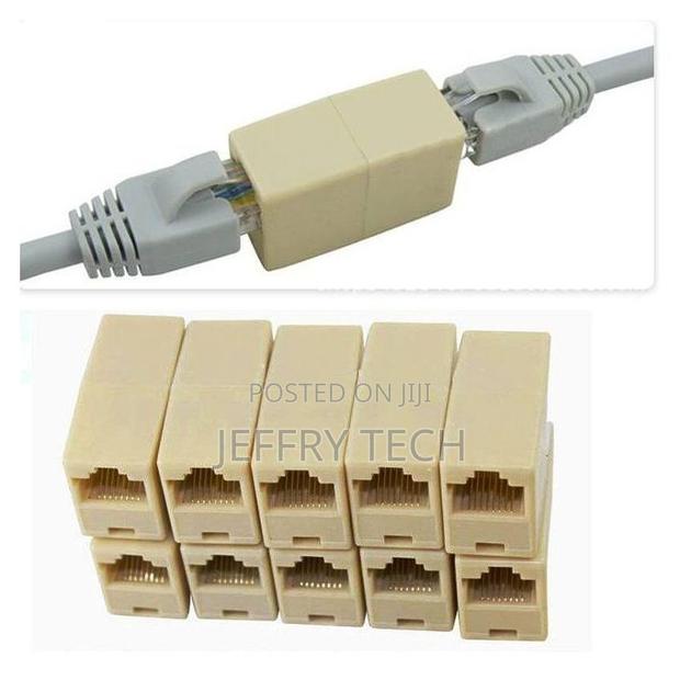 Cat6 Coupler Network Cable Extender Network Connector - 10pc - main view
