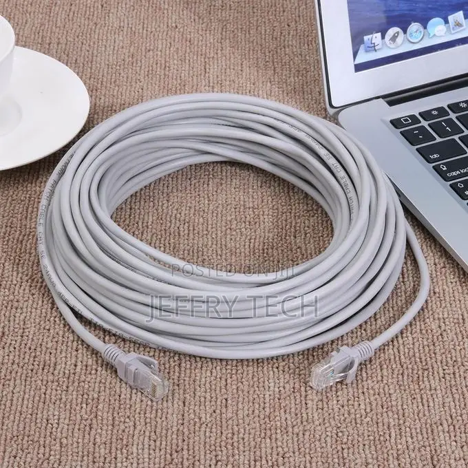 High Quality 15m Category 6 Lan Straight Rj45 Ethernet Cable