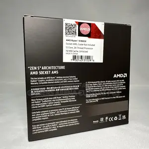 Amd Ryzen 9 9900x 12-Core, 24-T Unlocked Desktop Processor