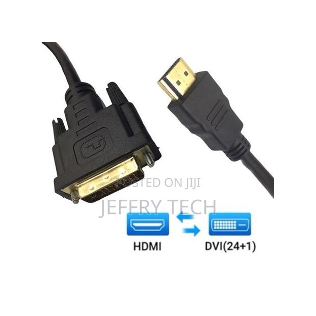 Hdmi to Dvi 24+1 Pin Adapter Cable (1.5 Meter)