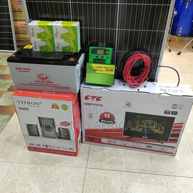 150w Solar Kit + 19" Tv + 2.1ch Subwoofer - thumbnail 3