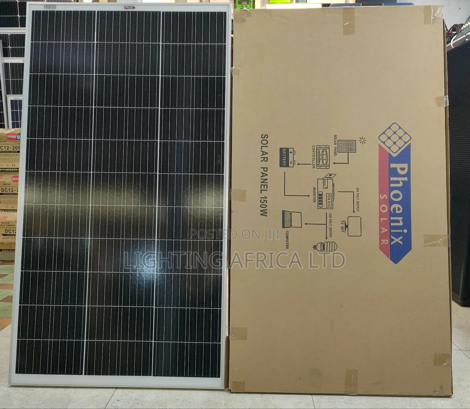 150w Monocrystalline Solar Panel