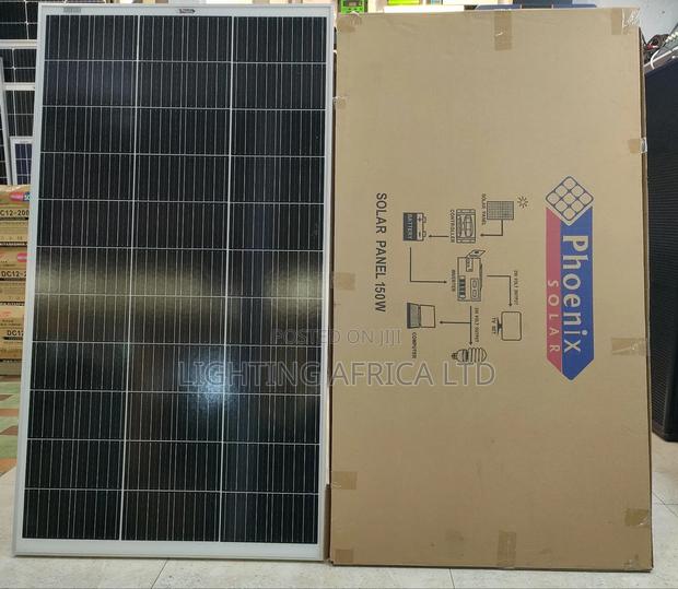 150w Monocrystalline Solar Panel - main view