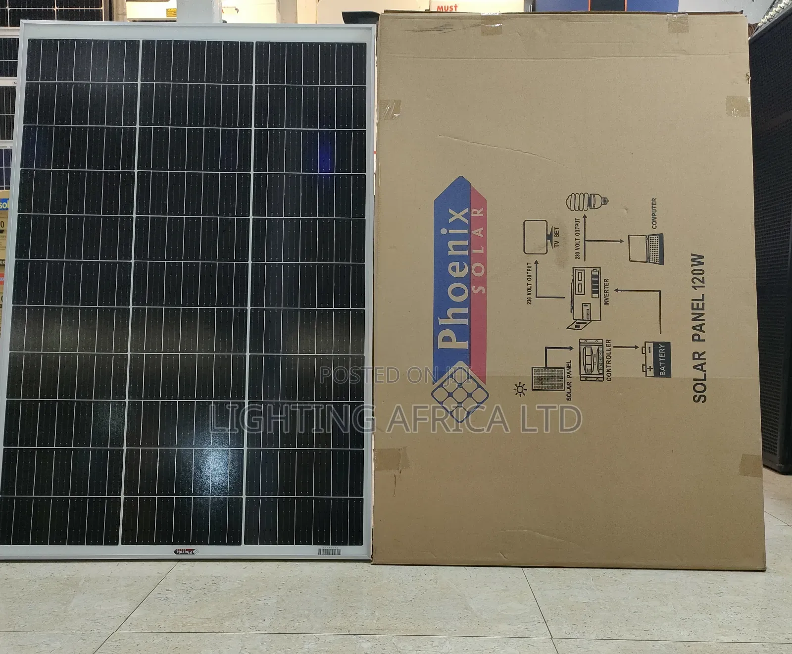 120w Solar Panel All Weather