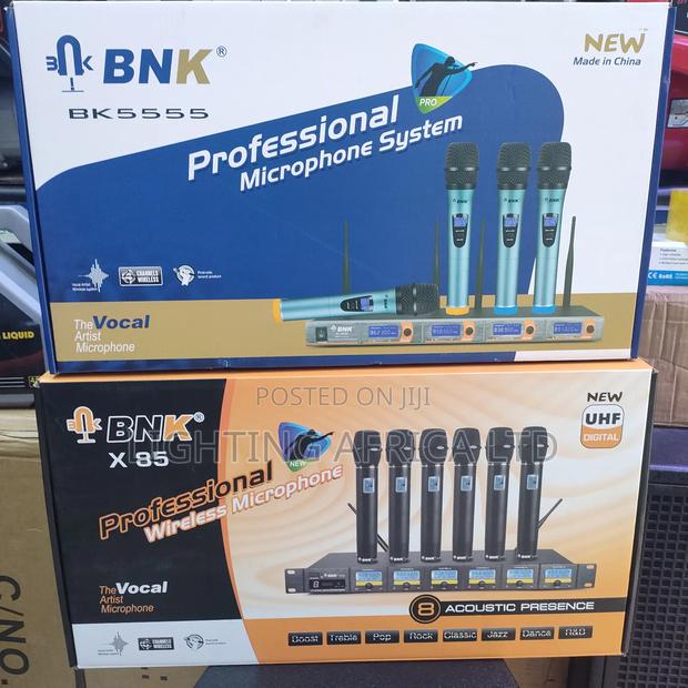 6 Microphone Wireless BNK Digital Receiver Uhf