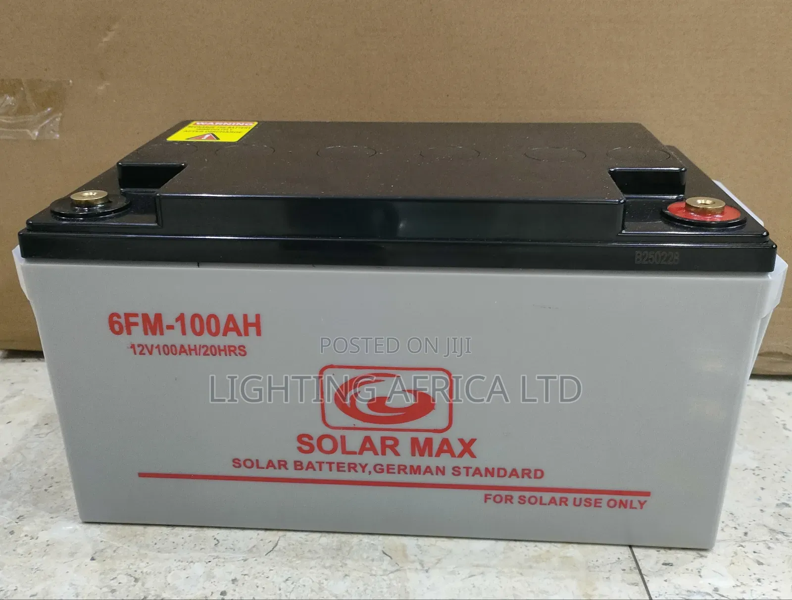 100ah Solarmax Solar Battery