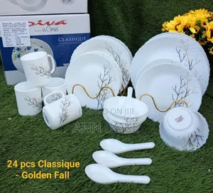 24 PCS Classique Glass Dinner Sets 
Lush Green 
 at 5000