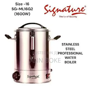 Size 16 Stainless Steel Commercial Tea/Water Boiler (1600w)