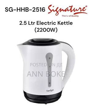 2.5 LTR Electric Kettle (2200w)
Sg-HHB-2516
