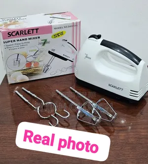 High Power 260wtts Scarlet Super Hand Mixer