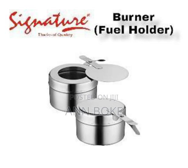 Fuel Holders (Burner) Set for Cheffing Dishes - main view