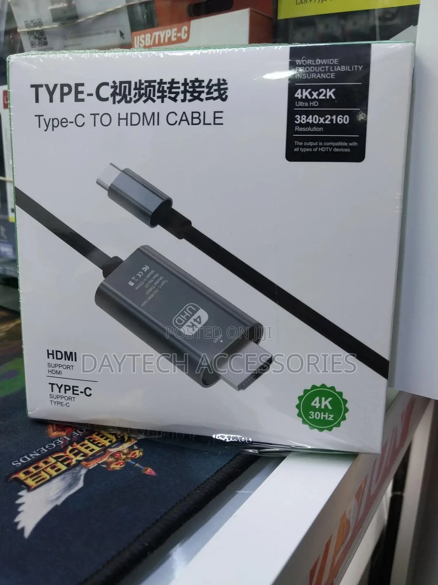 Type C to Hdmi Video Converter, Connection Tv Projection