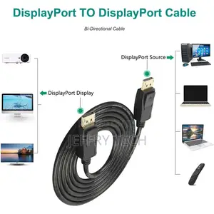 Displayport to Displayport 6 Feet Cable, Male to Male Y 1.8m