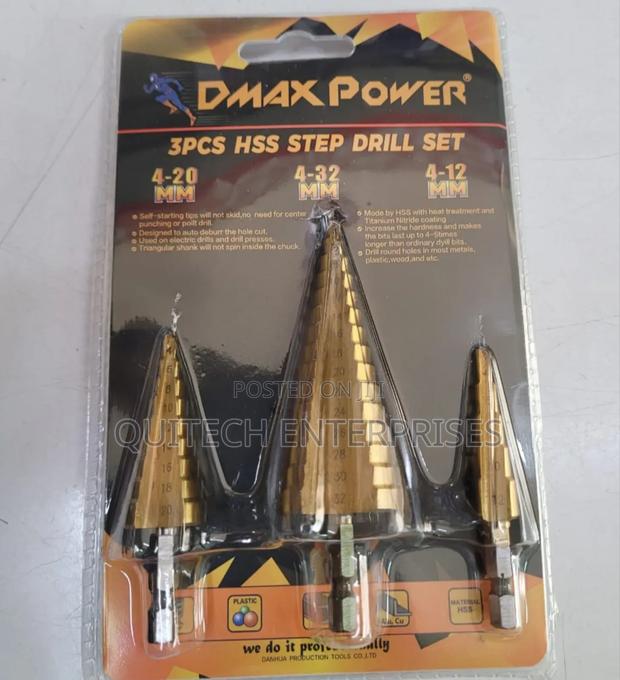 3pcs Step Bit/Affordable Step Bits - main view