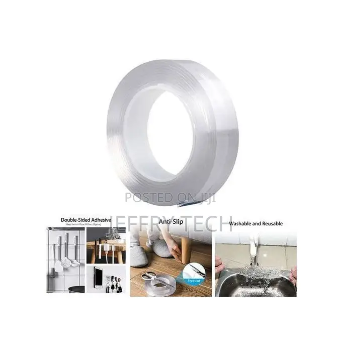 Double-Sided Ivy Grip Adhesive Wall Tape Storage - 5 Meters
