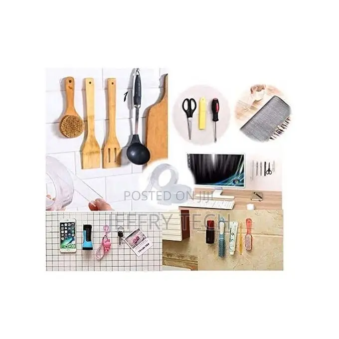 Double-Sided Ivy Grip Adhesive Wall Tape Storage - 5 Meters