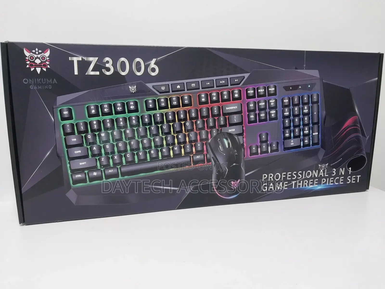 Onikuma Tz3006 3 in 1 Gaming Keyboard Combo
