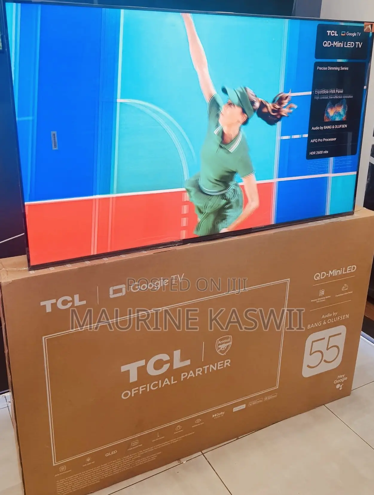 TCL 55c6k 55 Inch Premium Qd-Miniled Tv