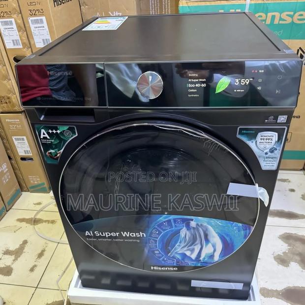 Hisense 12/8kg Smart Washing Machine - main view