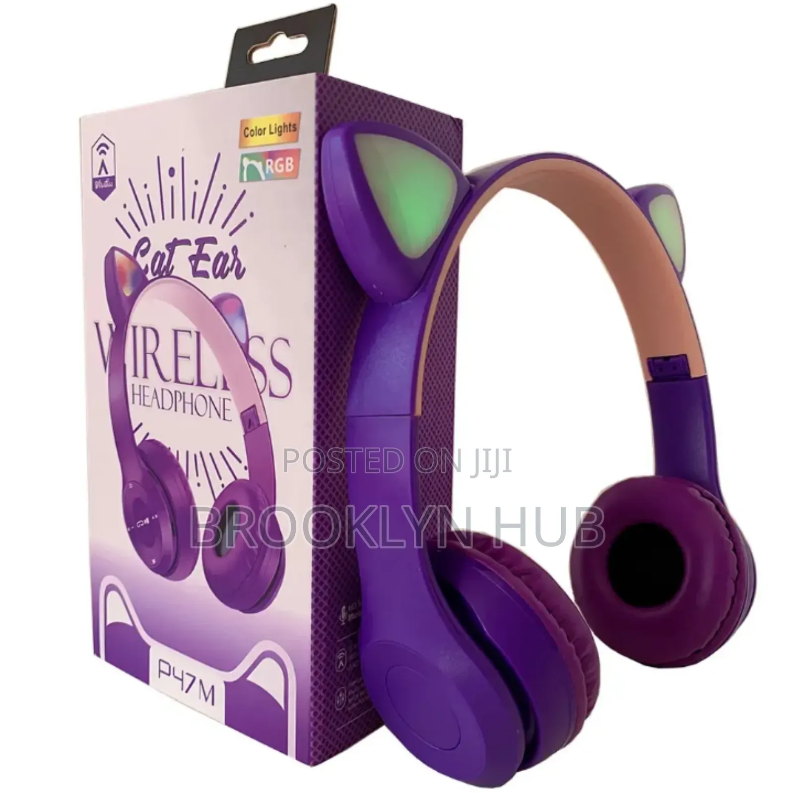 Cute Cat Headphones (Glowing Headphones)