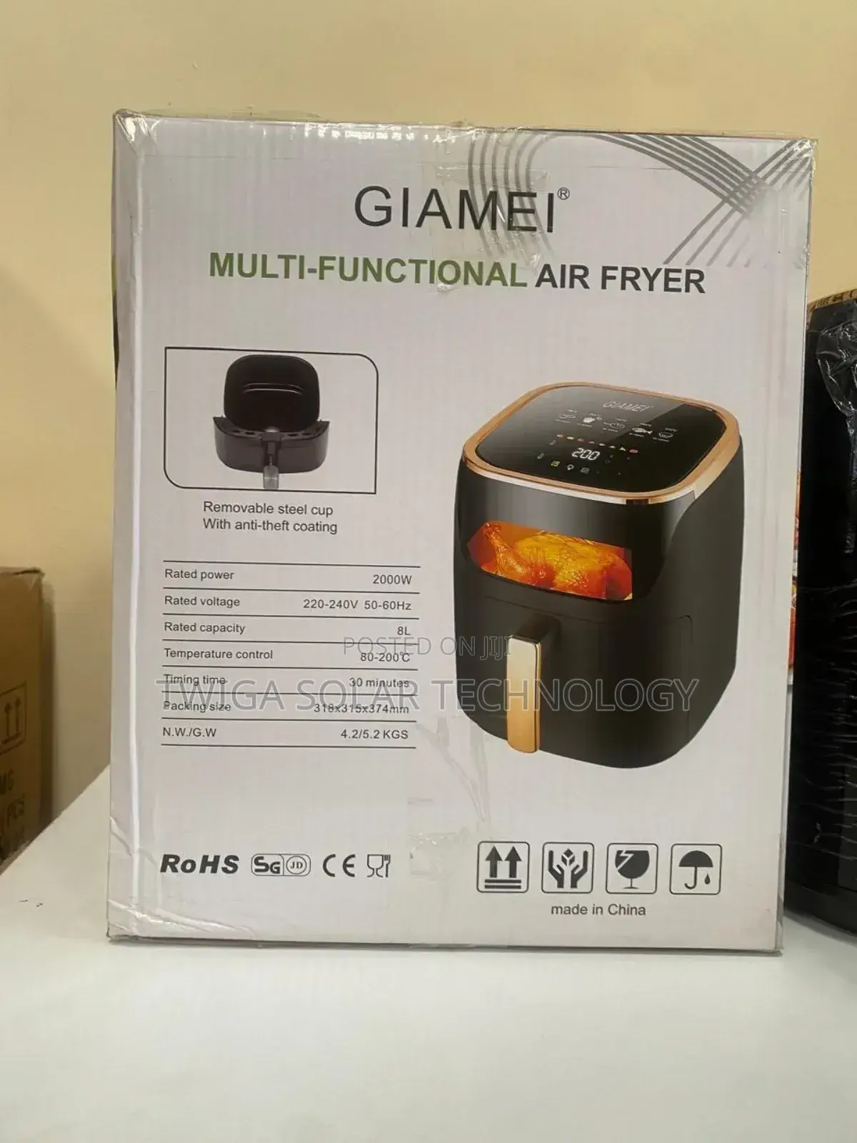 8 Litres Air Fryer