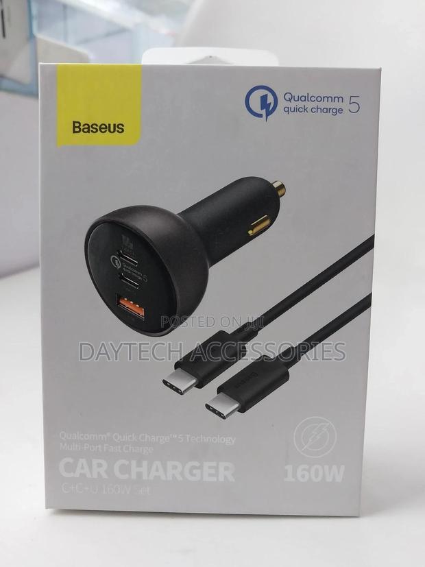 Baseus 160w Car Charger Qc 5.0 Quick Charge Car Charger