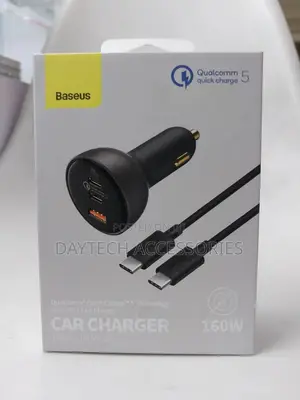 Baseus 160w Car Charger Qc 5.0 Quick Charge Car Charger