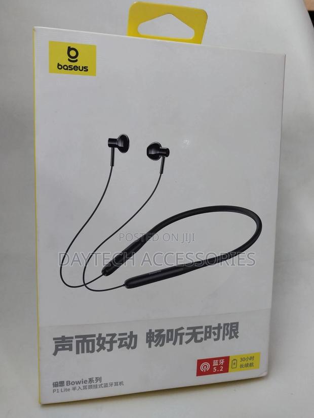 Baseus Bowie P1 Neckband Earphone Bluetooth 5.2 Magnetic - thumbnail 2