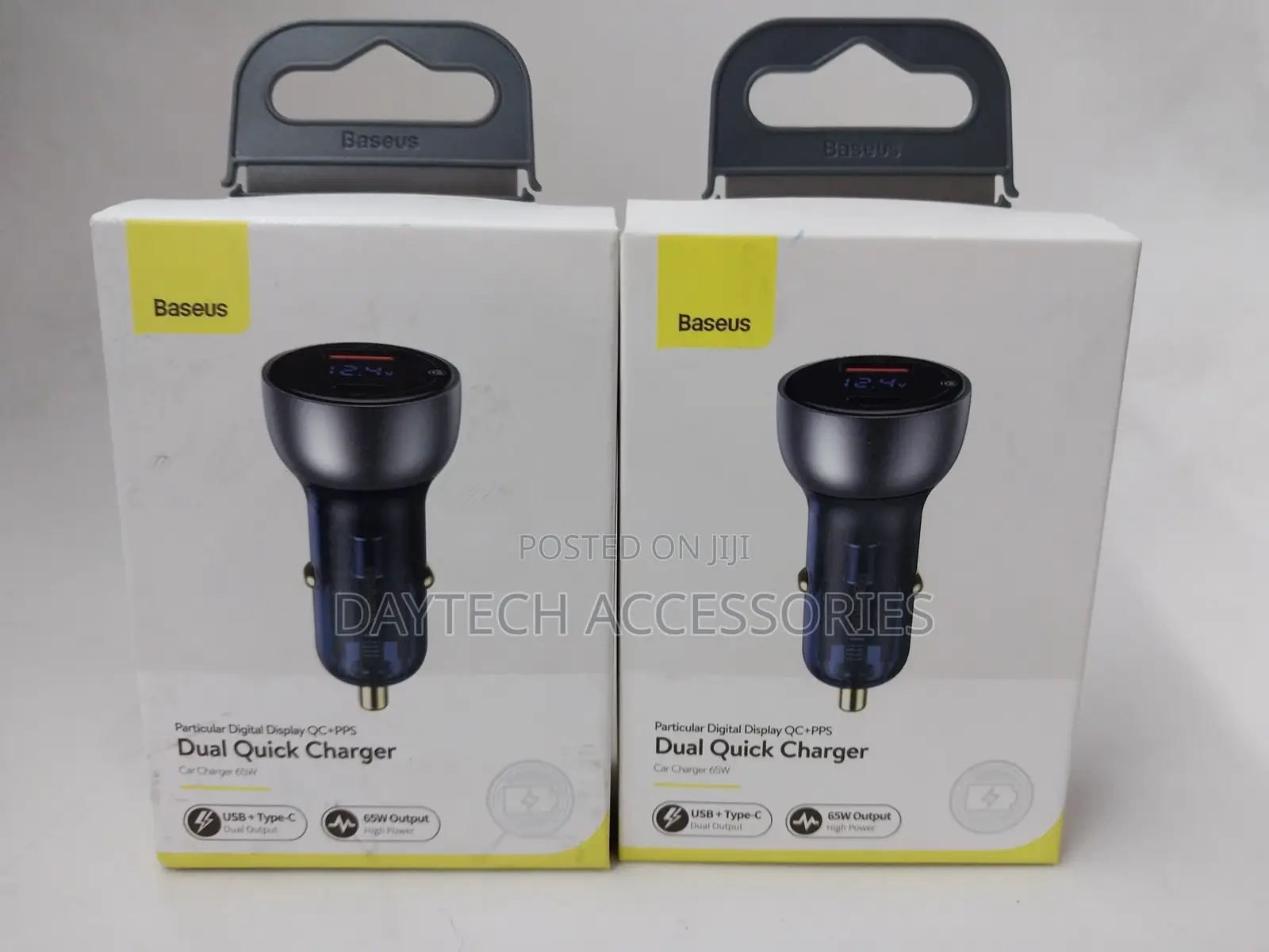 Car Charger Baseus Particular Digital Display Qc+Pps 65w