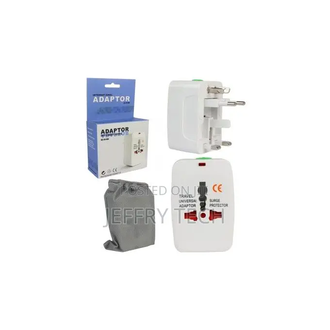 International Travel Adapter Universal All in One Usa Eu Uk