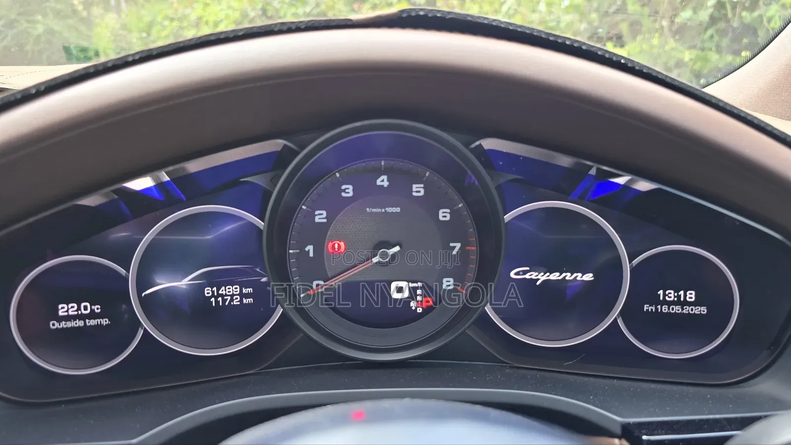 Porsche Cayenne Base AWD 2018 Blue