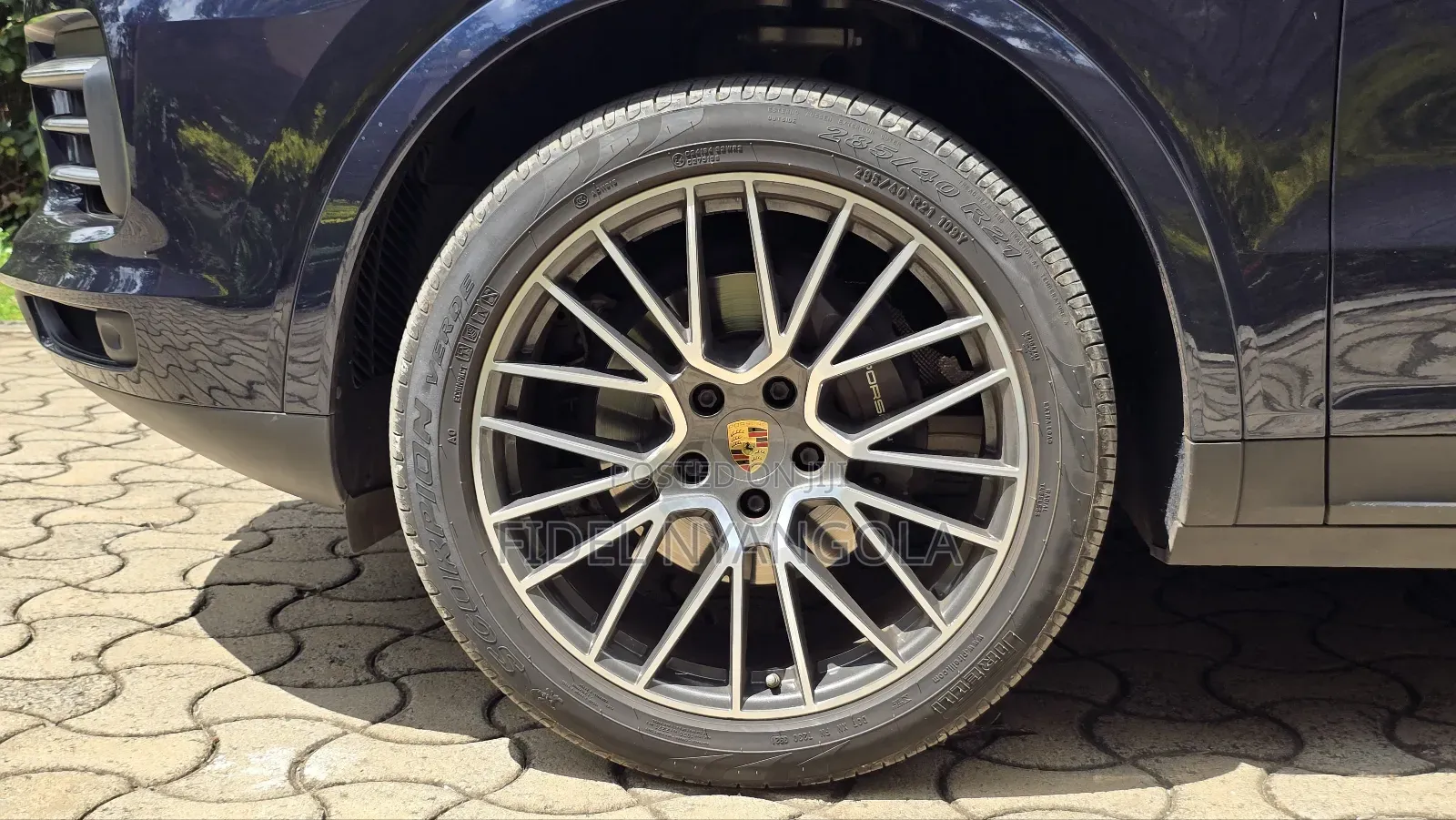 Porsche Cayenne Base AWD 2018 Blue