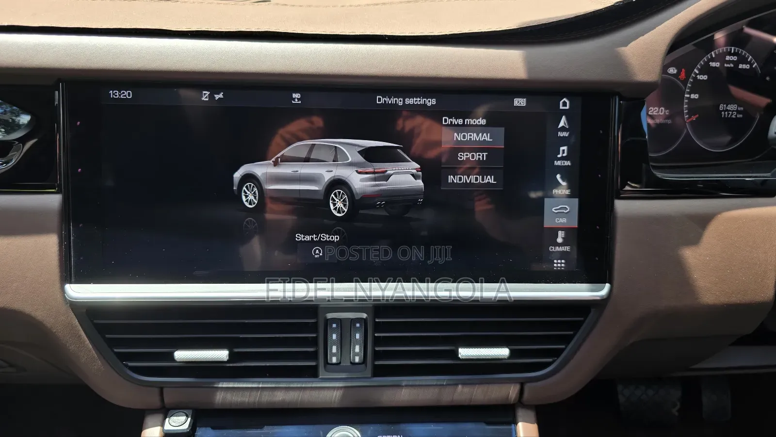 Porsche Cayenne Base AWD 2018 Blue