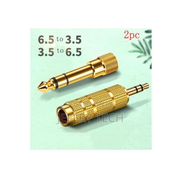 3.5mm Male to 6.5mm Female Jack Adapter/ 6.5 Male to 3.5 Fem