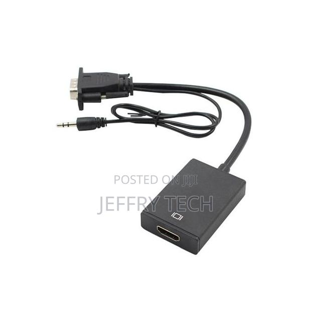 Vga Adapter Vga to Hdmi Converter Complete With Audio - main view