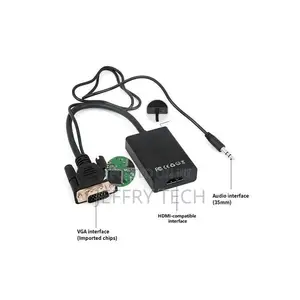 Vga Adapter Vga to Hdmi Converter Complete With Audio