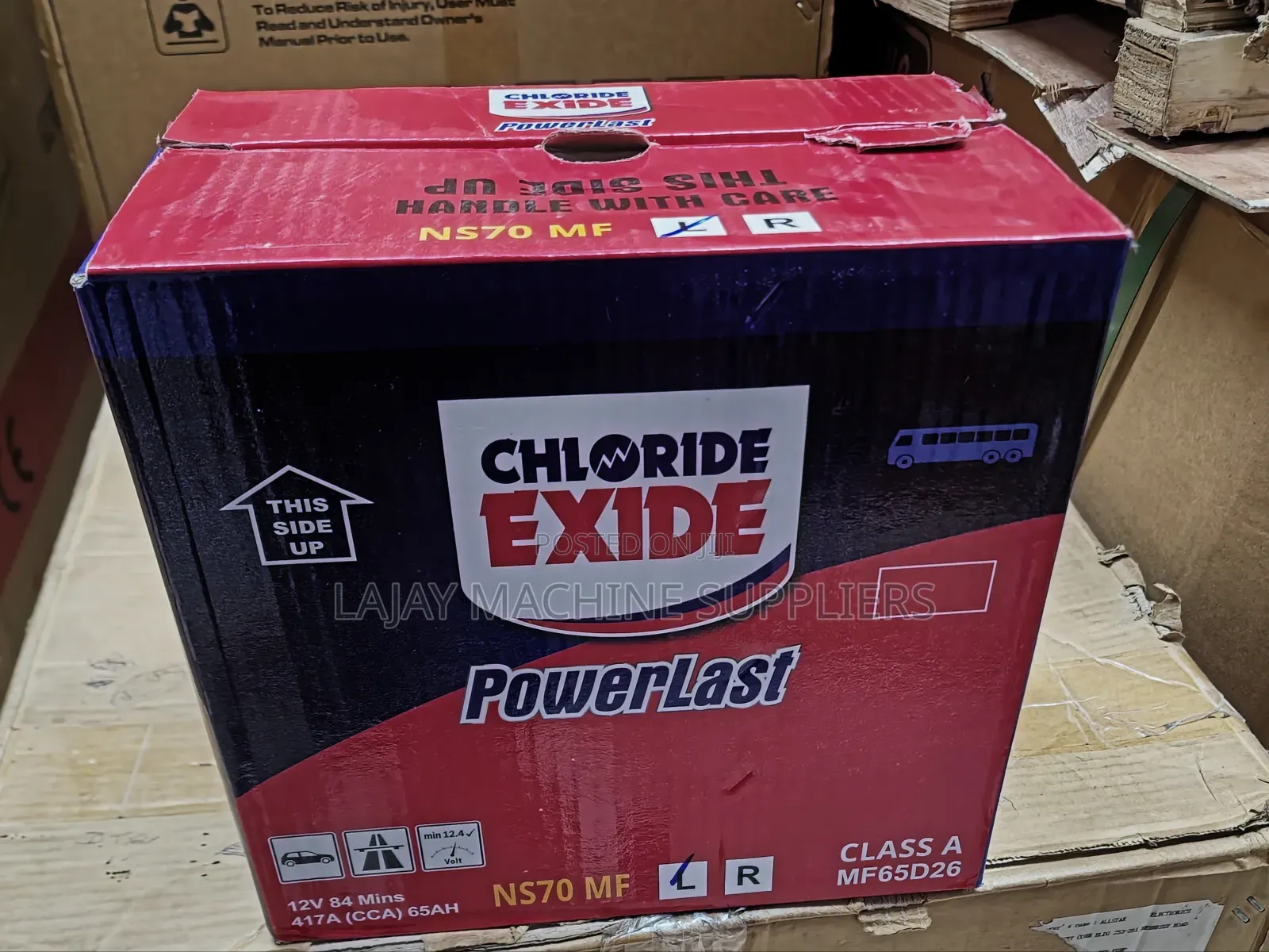 Chloride Exide Ns 70 Mf Dry Battery