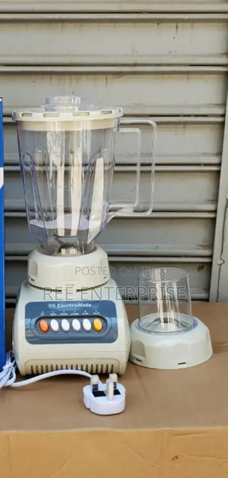 New Model Electromate 2 In 1 Blender