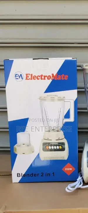 Newest Electromate 2 In 1 Blender