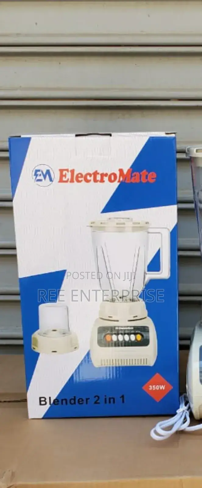 Newest Electromate 2 In 1 Blender