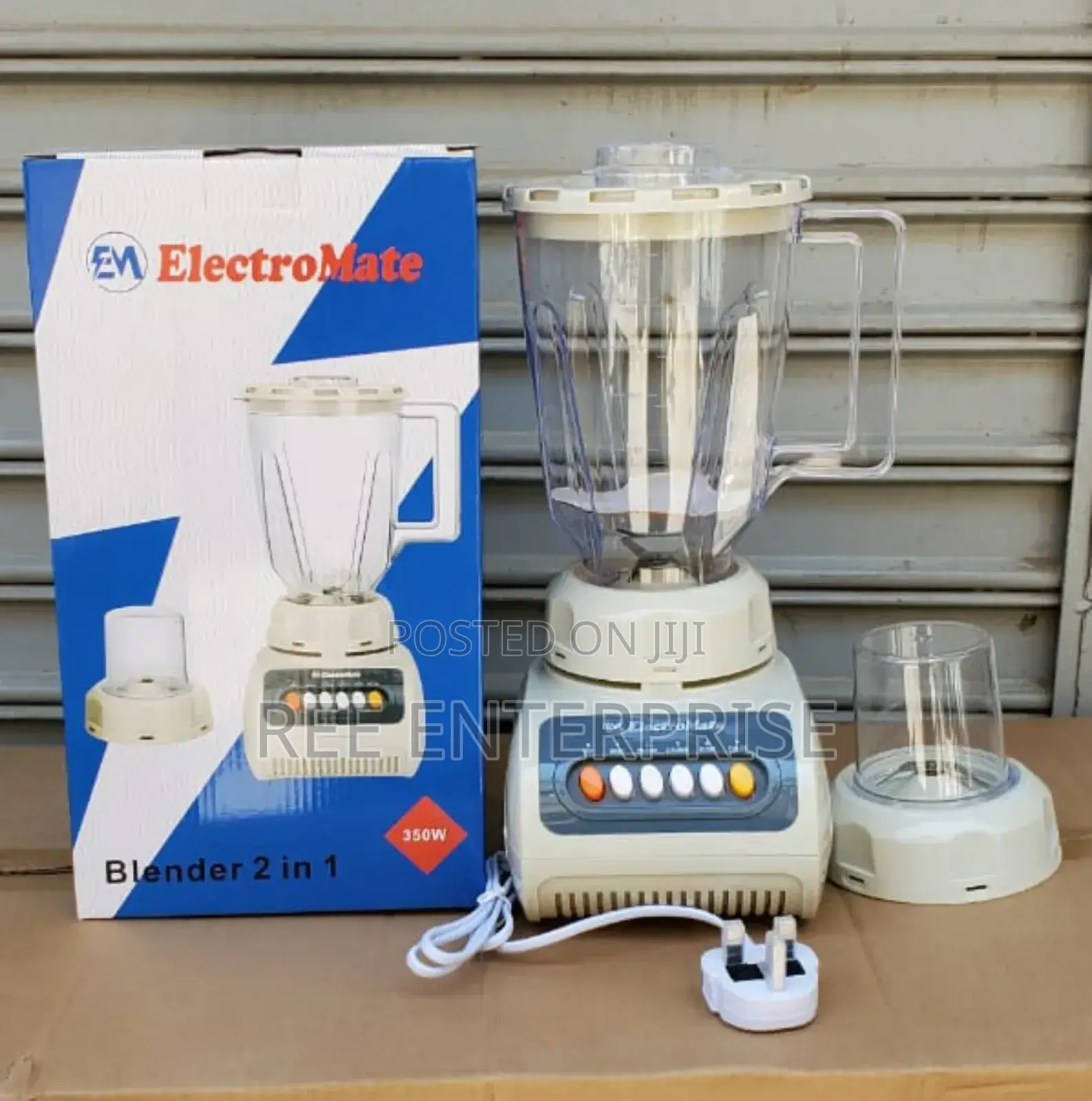 Efficient Electromate 2 In 1 Blender New Model