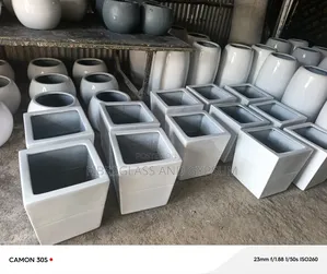 Fibreglass Flower Pots (Radar Pot)