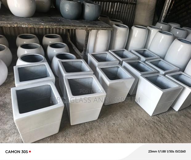 Fibreglass Flower Pots (Radar Pot)