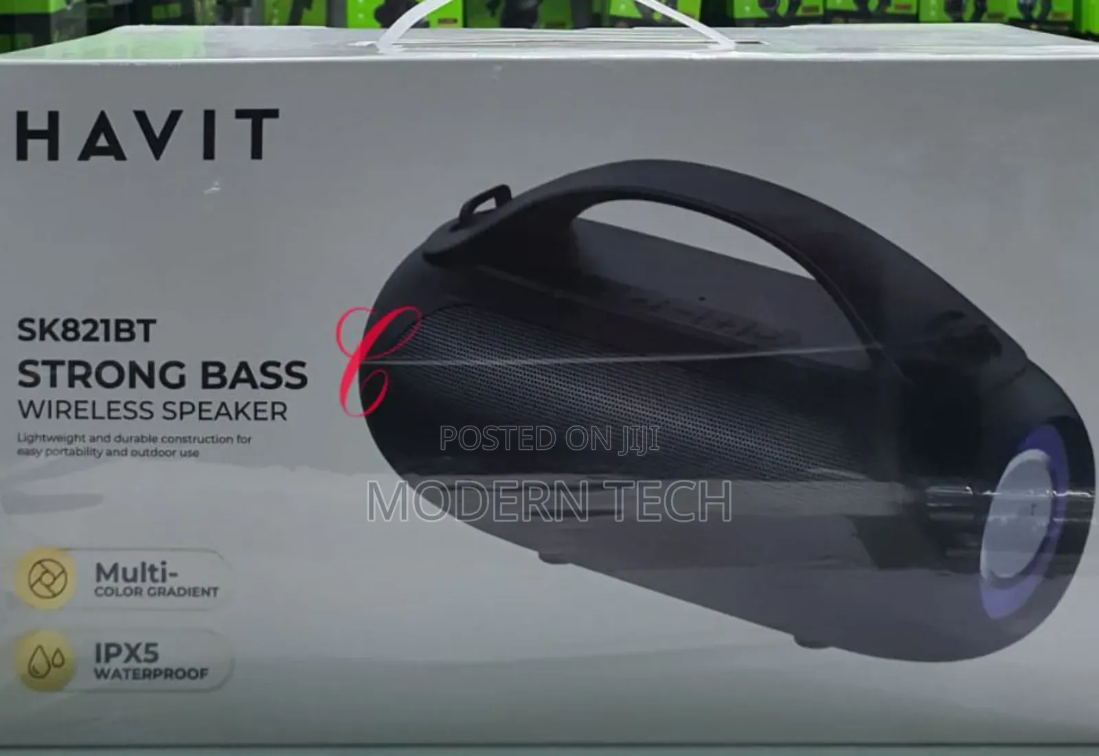Havit Sk821bt Strong Bass Multicolour Gradient Speaker