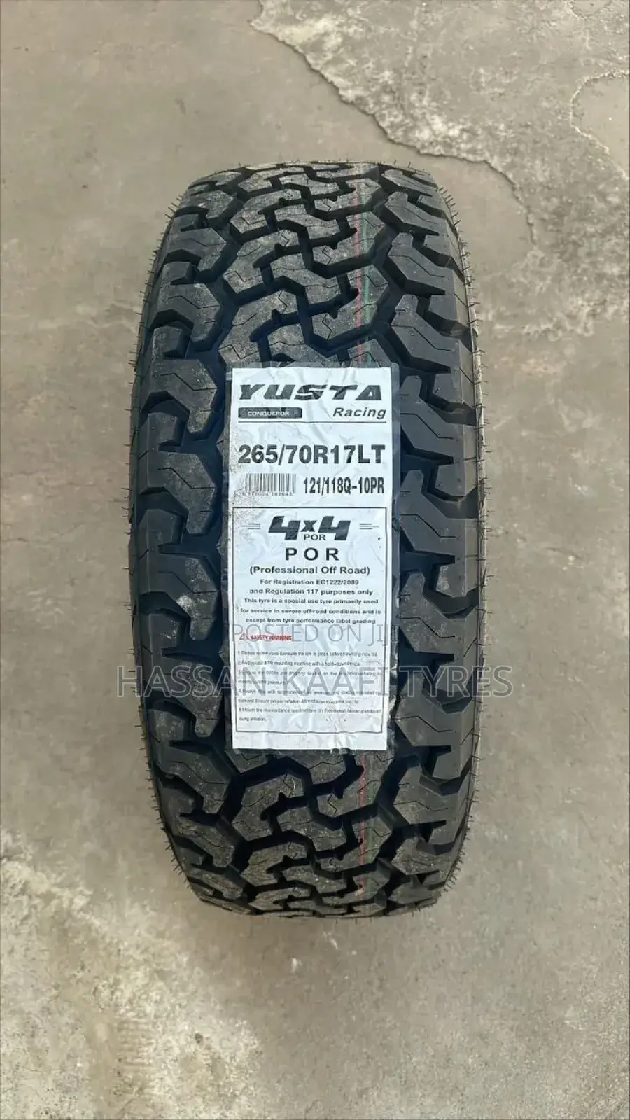 265/70r17 Yusta Alltrein Tyre 4x4