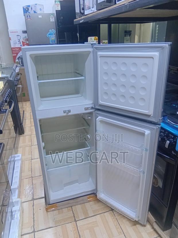 Well-Maintained Volsmart 138l Double Door Fridge - main view