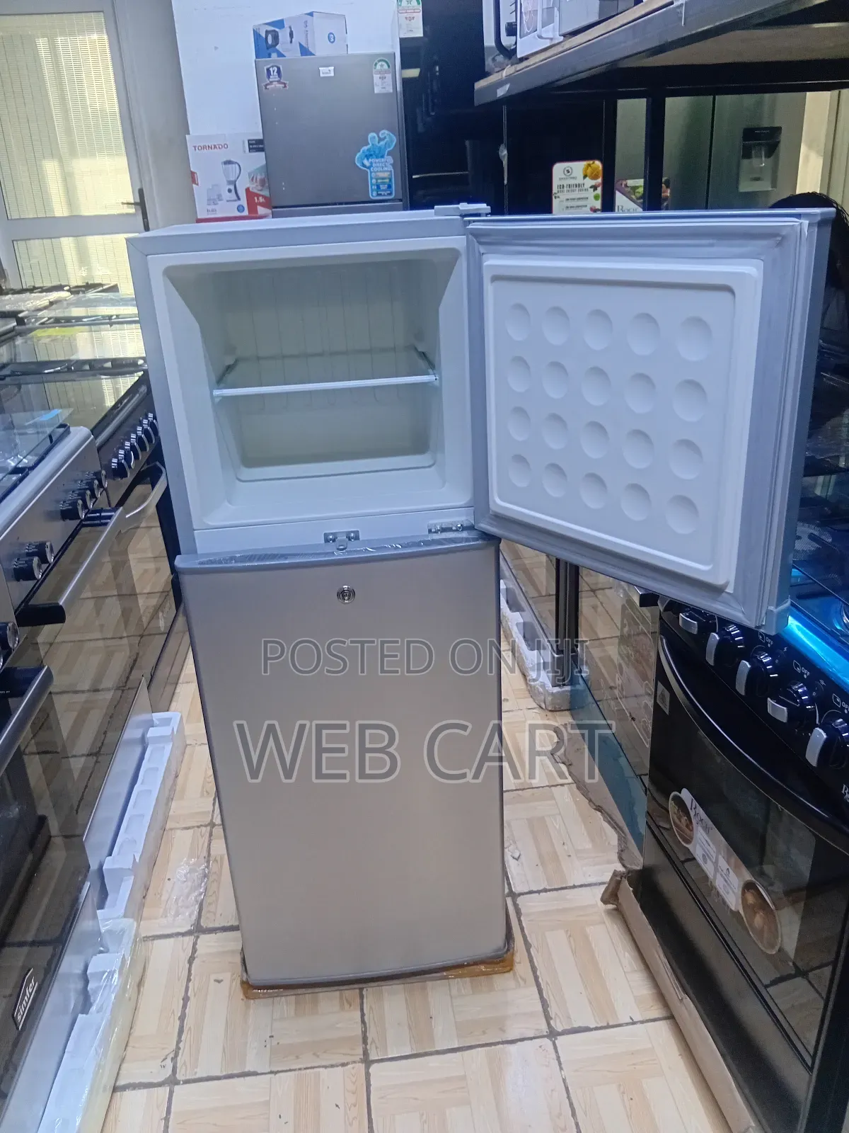 Volsmart-138l Double Door Refrigerator