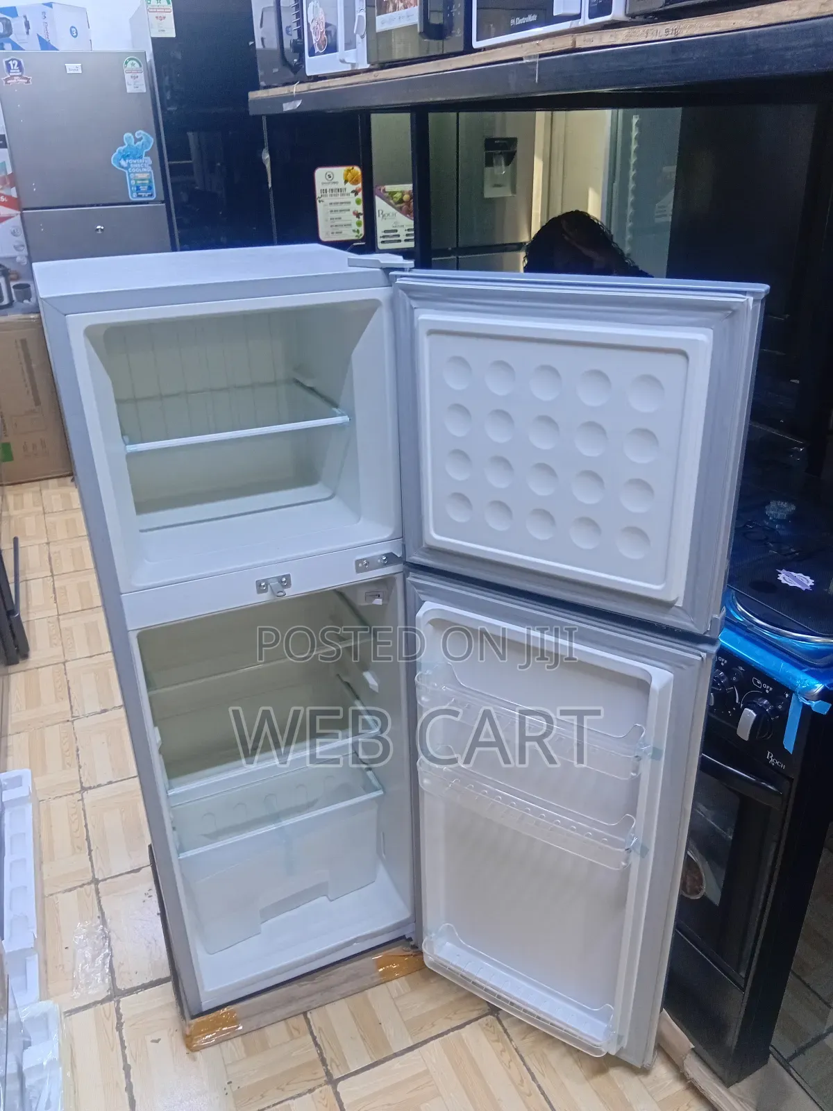 Spacious 138l Volsmart Refrigerator – Double Door Design