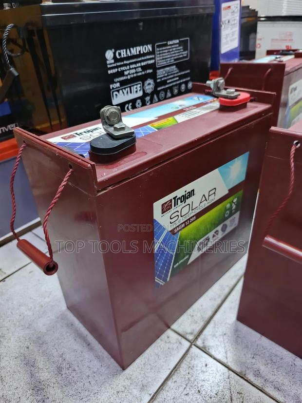 Trojan 205ah 12v Deep Cycle Gel Battery - thumbnail 3