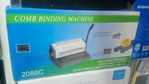 Comb Binding Machine –Perfect for Reports, Proposals Notes